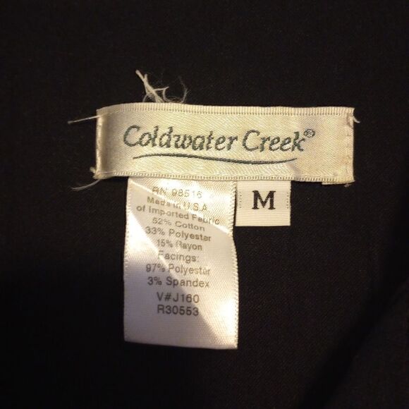 Coldwater Creek textured Tweed button down jacket - Picture 4 of 10